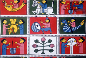 The Dying Art of Patachitra Paintings of Rural Bengal and Kolkata: A Mapping of its History and Origin.