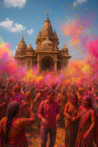 Colors of Divinity: Unveiling the festival of Mathura’s Holi