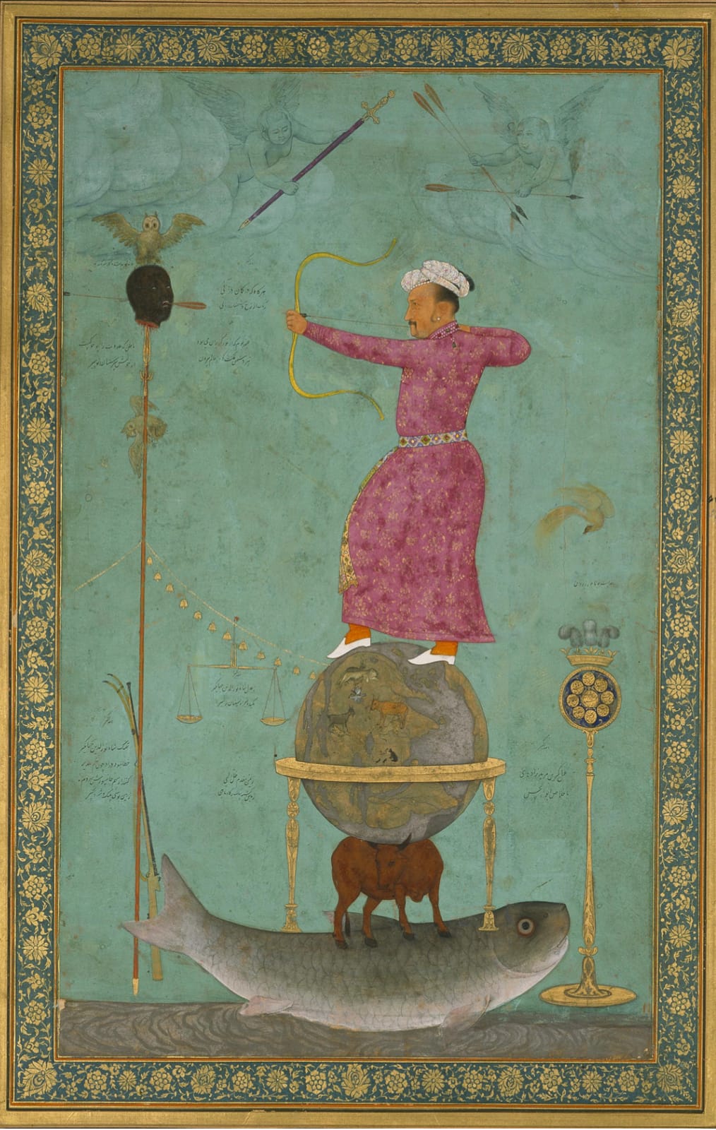 The Mughal Paiting.